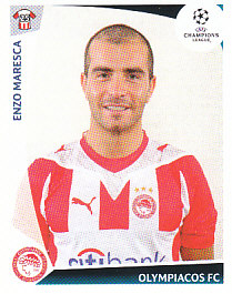 Enzo Maresca Olympiacos FC samolepka UEFA Champions League 2009/10 #527